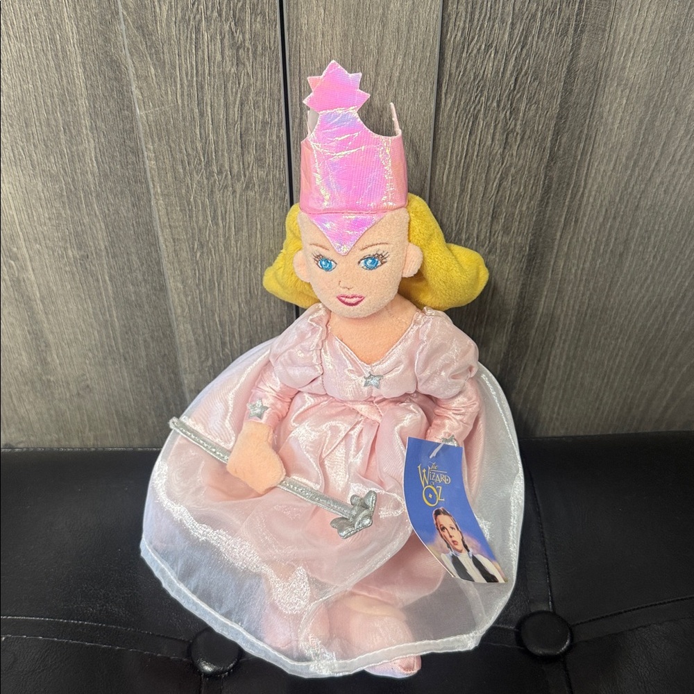 New Warner Bros 1998 Glinda The Good Witch The Wizard Of Oz Plush Stuffed Doll